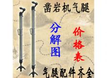 點(diǎn)擊查看詳細(xì)信息<br>標(biāo)題：氣腿式鑿巖機(jī)氣腿分解圖 氣腿配件 支腿配件 FT160系列氣腿配 閱讀次數(shù)：466